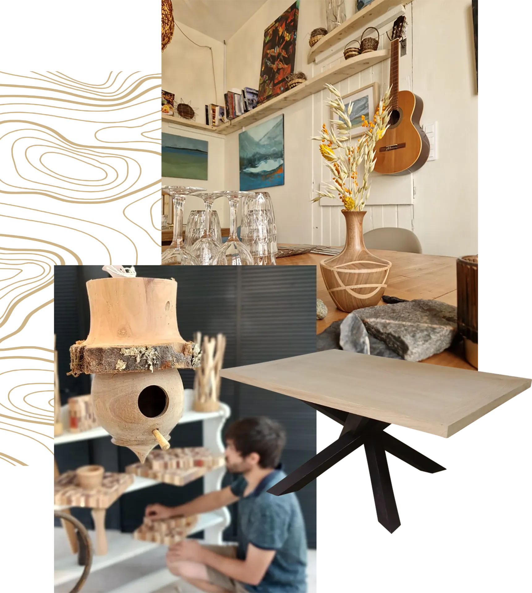 Composition de photo de création de Arnaud Bourlier.